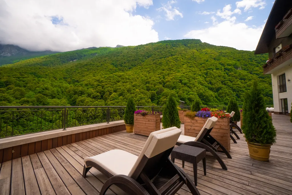 Двухместный номер с 1 кроватью Стандартный с террасой — Forrest Terrace 5* — фото 3