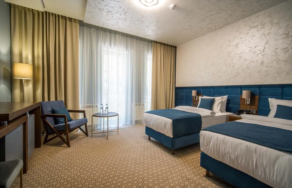 Двухместный номер с 2 отдельными кроватями для маломобильных — Forrest Terrace 5* — фото 2