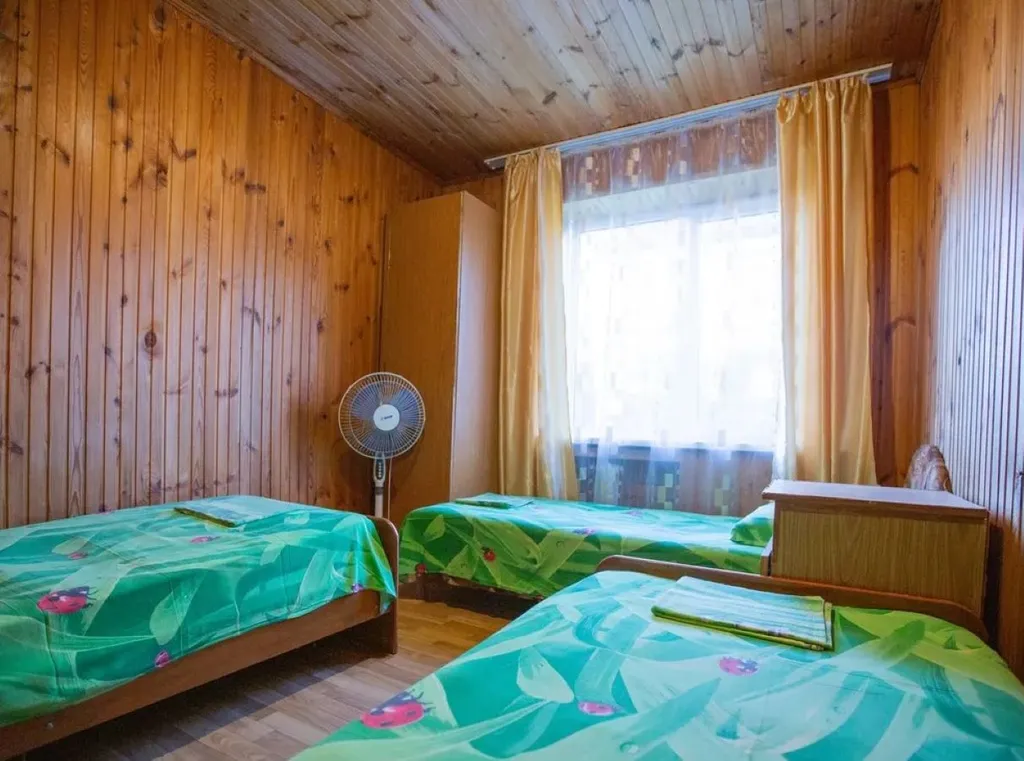 Трёхместный номер эконом с односпальными кроватями