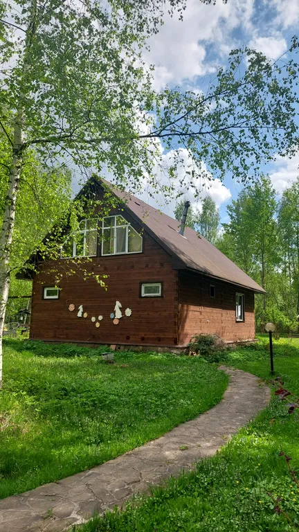 Дом в лесу с баней, бильярдом, эко-фермой и волейболом, Дмитров