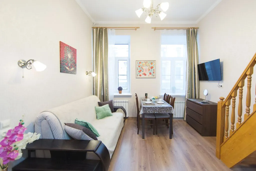 Duplex apartments on Pushkinskaya 12