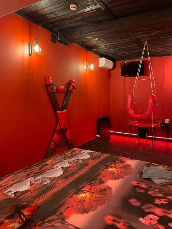 Red and Black room