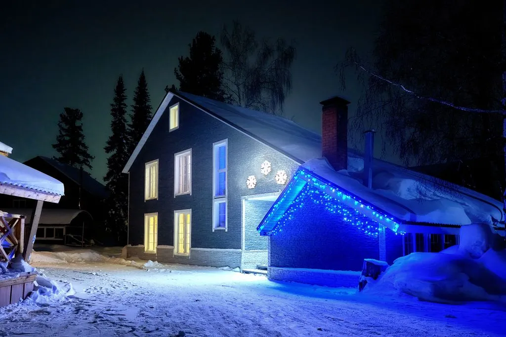 Снежинка двор