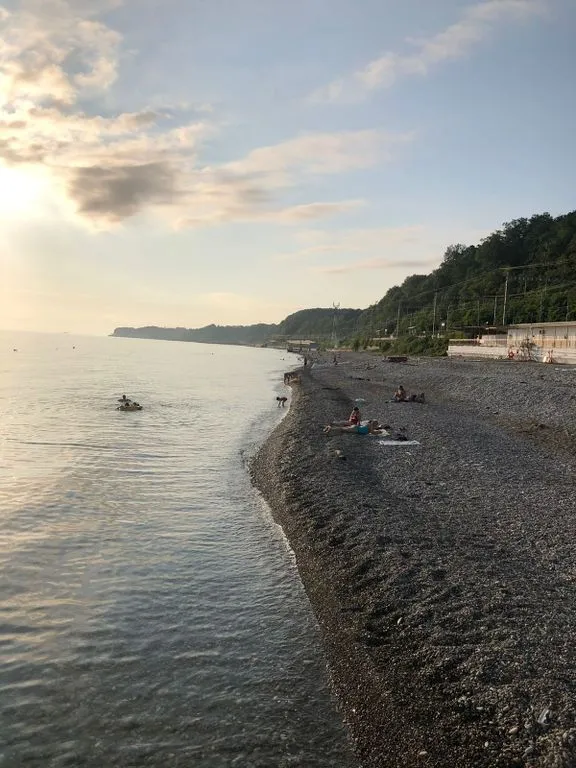 С видом на море
