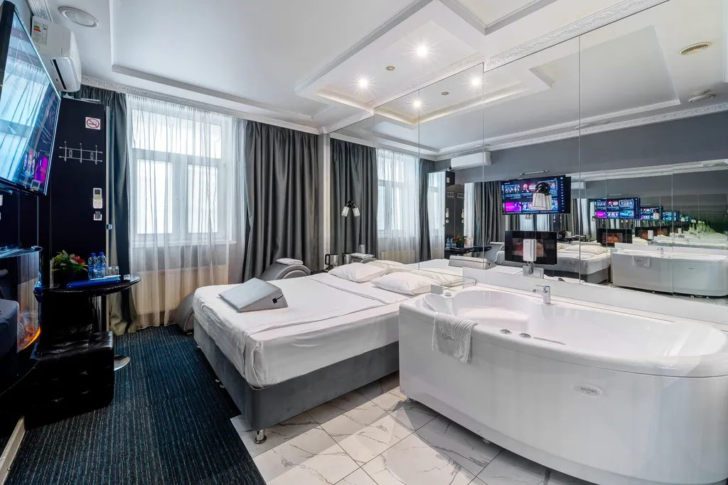 Двухместный номер с 1 кроватью люкс