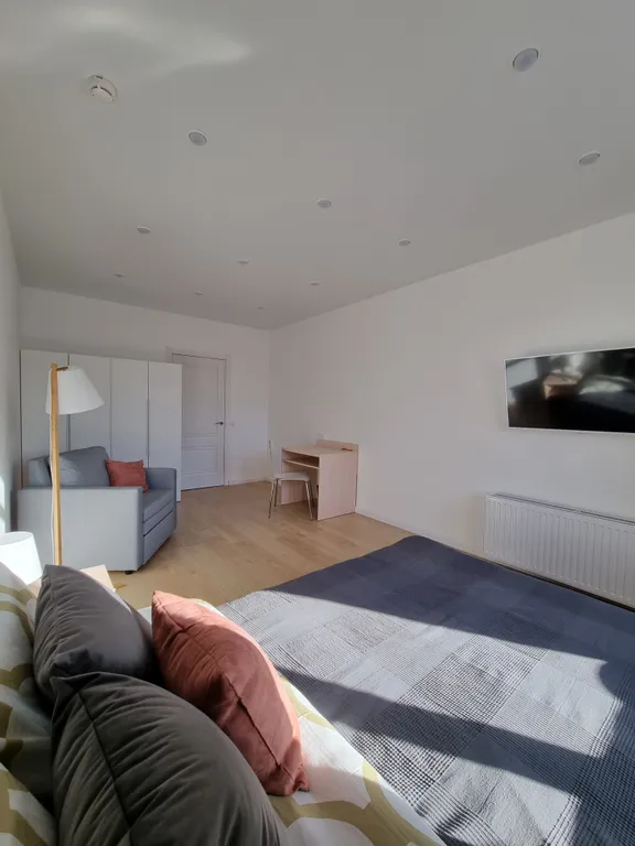 Апартаменты однокомнатные в Курортном, 42 м², Сестрорецк — спальня, фото 9