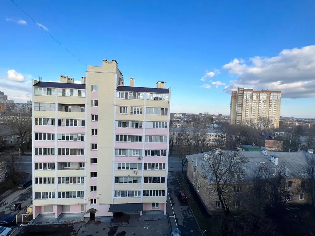 Квартира однокомнатная на улице Пухова, 38 м², Калуга — вид из окна, фото 2