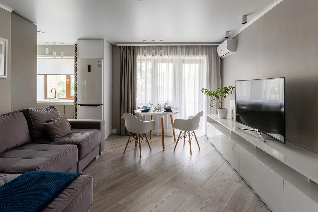 Апартаменты двухкомнатные в Ленинском, 65 м², Владивосток — фото 2