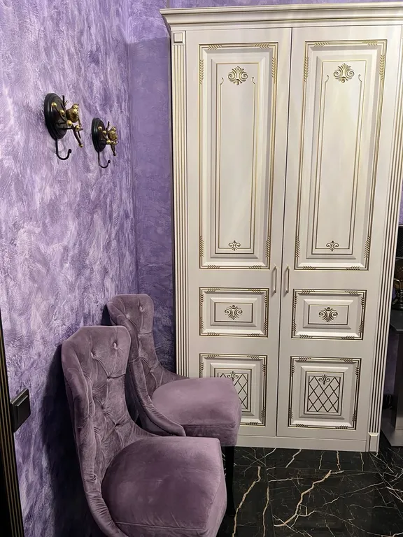 Двухместный номер с 1 кроватью №10 Аметист (фиолетовая)