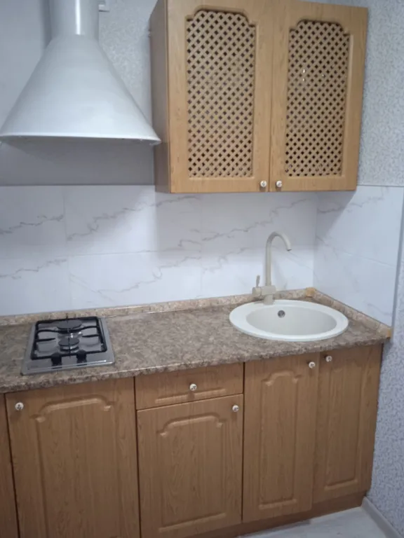 Апартаменты однокомнатные в Ленинградском, 35 м², Калининград — кухня