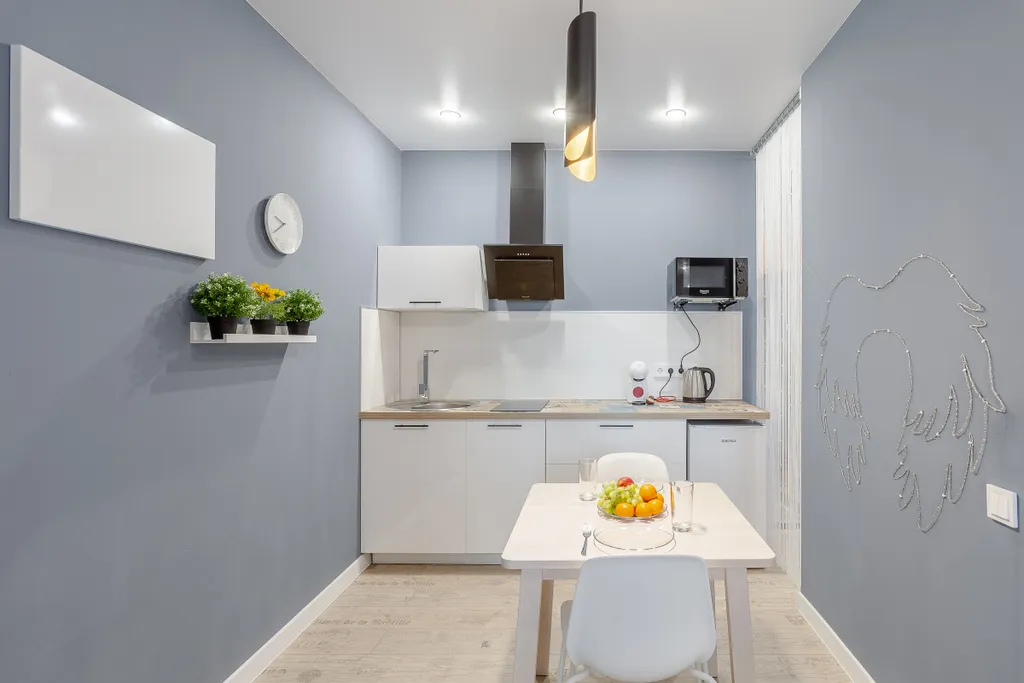 Апартаменты однокомнатные у Спортивной, в Советском, 35 м², Самара — кухня, фото 6