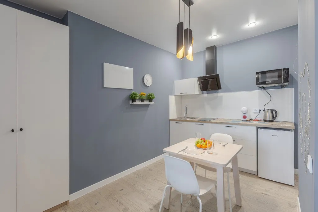 Апартаменты однокомнатные у Спортивной, в Советском, 35 м², Самара — кухня, фото 10