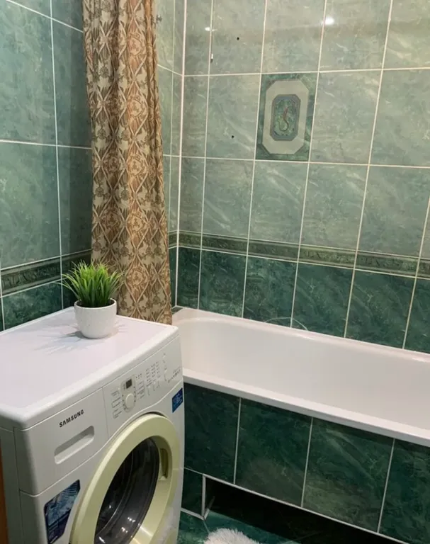 Квартира однокомнатная на улице Пролетарской, 36 м², Йошкар-Ола — ванная комната