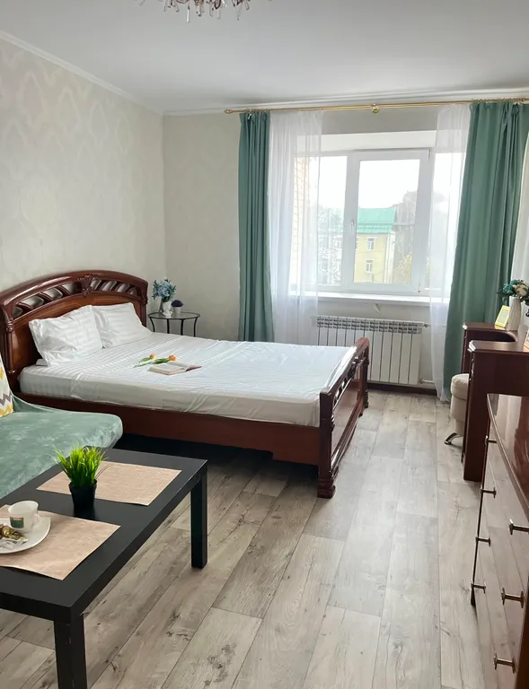 Квартира однокомнатная на улице Пролетарской, 36 м², Йошкар-Ола — спальня, фото 3