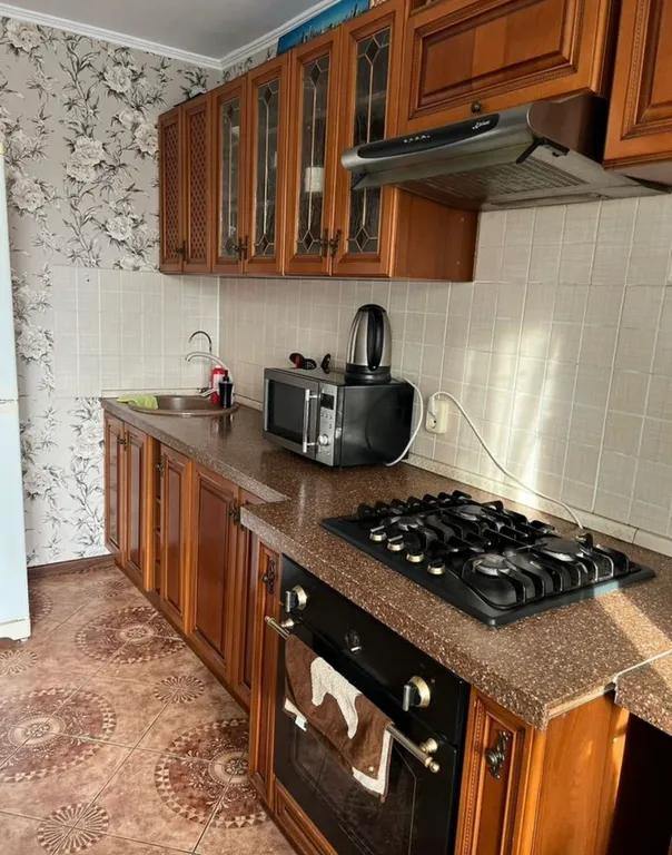 Квартира однокомнатная на улице Пролетарской, 36 м², Йошкар-Ола — кухня
