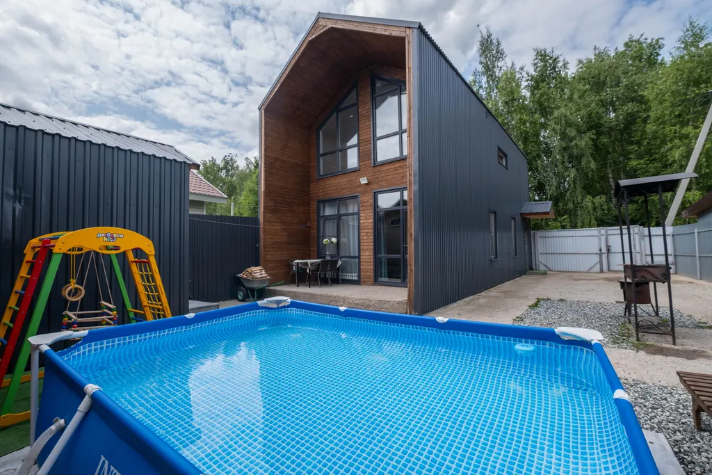Дом 8-местный, 80 м², Казань — бассейн, фото 2