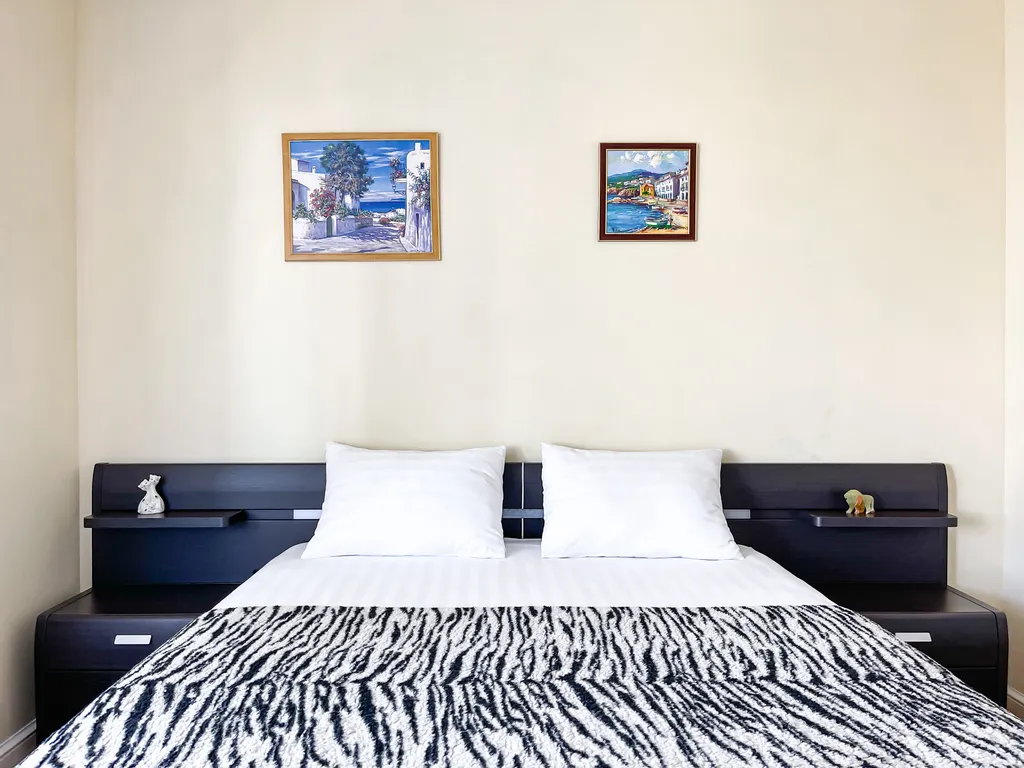 Квартира двухкомнатная на улице Крепостной, 75 м², Анапа — спальня, фото 2