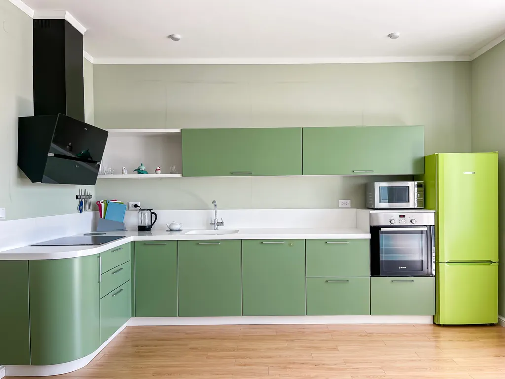 Квартира двухкомнатная на улице Крепостной, 75 м², Анапа — кухня, фото 2