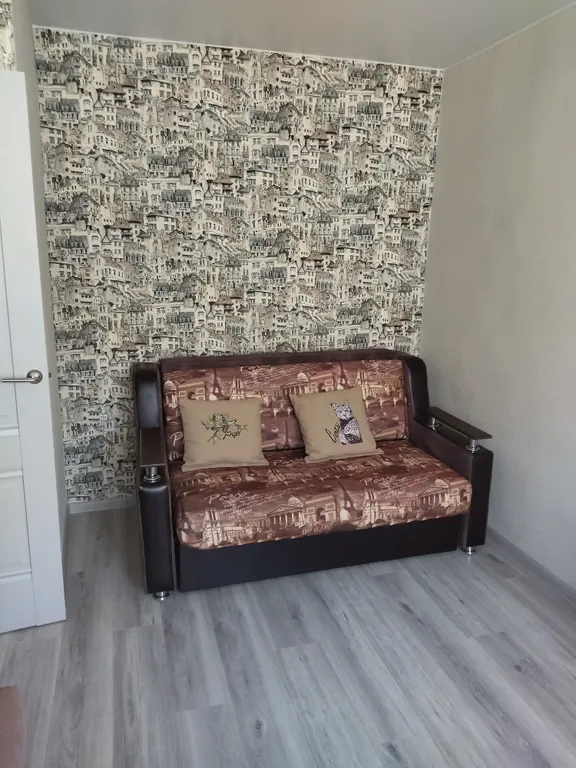 Квартира однокомнатная на улице Советской, 27 м², Псков — спальня, фото 5