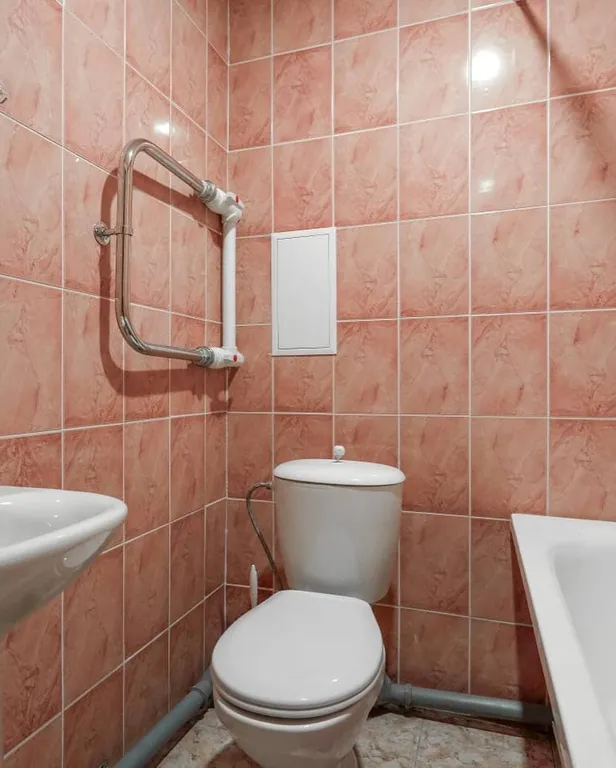Студия однокомнатная на улице Пичугина, 25 м², Курган — ванная комната