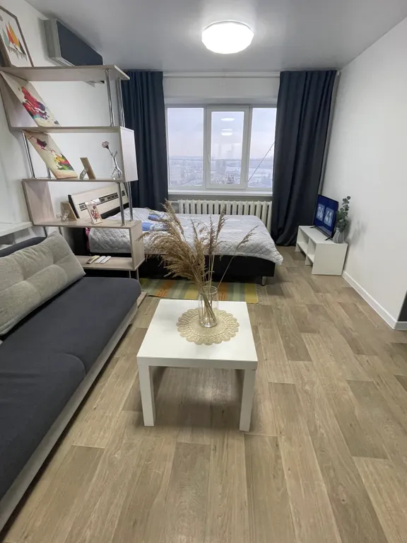 Квартира однокомнатная в Фрунзенском, 31 м², Владивосток — спальня, фото 3