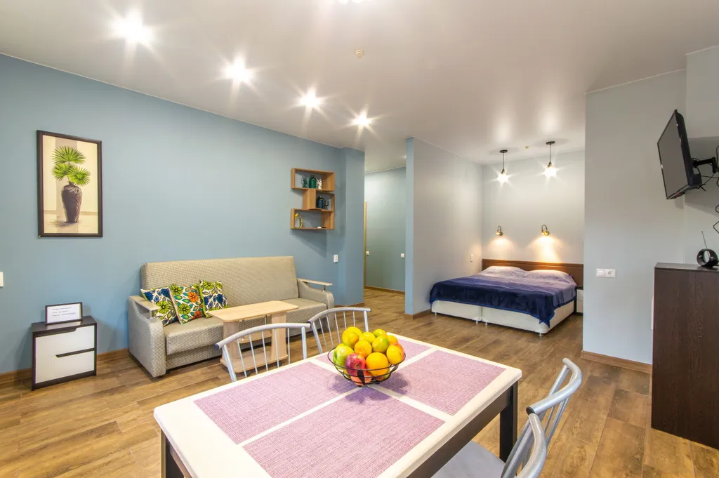 Квартира однокомнатная на улице Гайдаре, 45 м², Дагомыс — фото 6