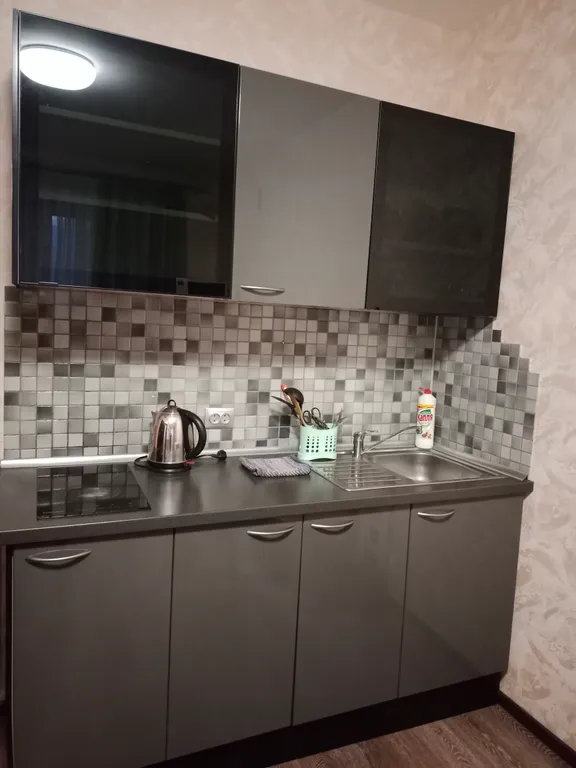 Квартира однокомнатная в Чкаловском, 38 м², Екатеринбург — кухня