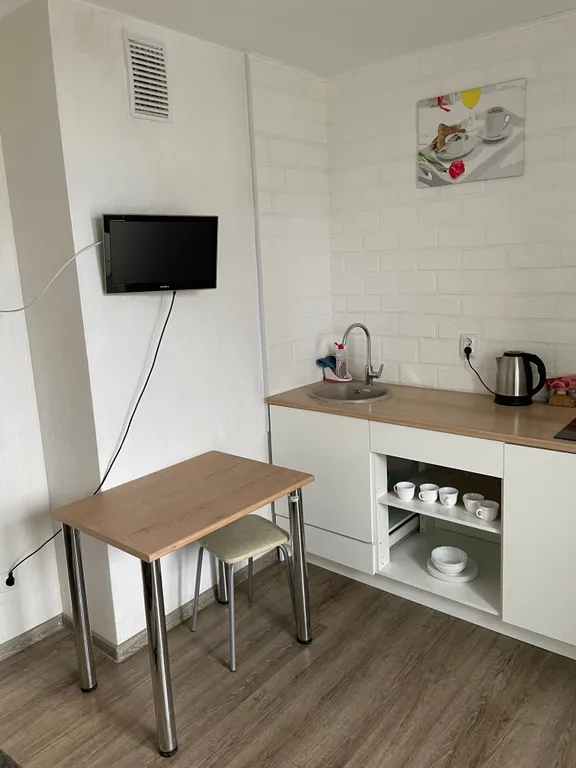 Квартира однокомнатная на проспекте Успенском, 38 м², Верхняя Пышма — кухня, фото 2