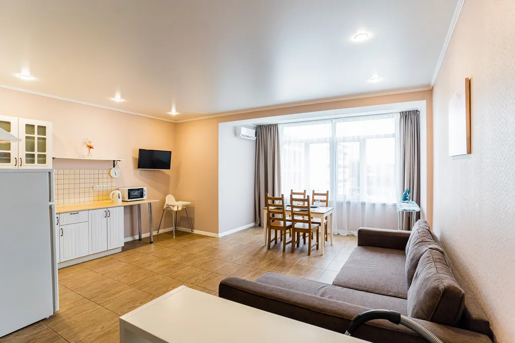 Апартаменты двухкомнатные на проспекте Пионерском, 57 м², Анапа — фото 22