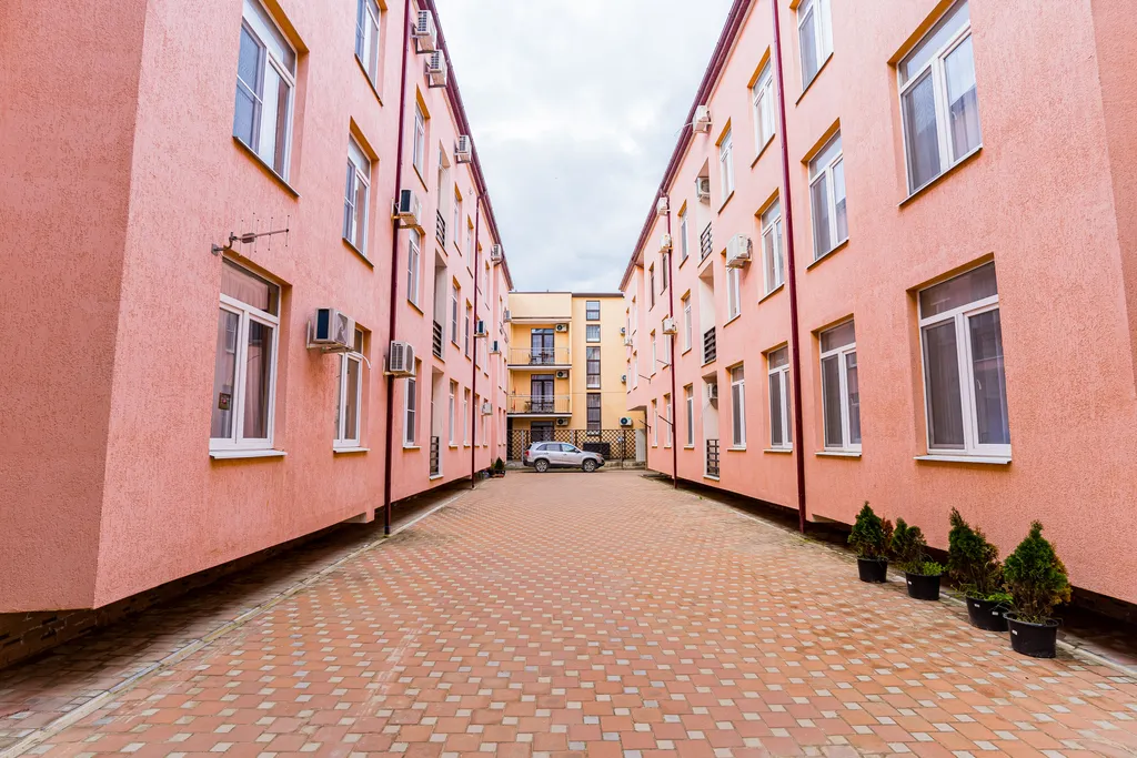 Апартаменты двухкомнатные на проспекте Пионерском, 57 м², Анапа — фото 37