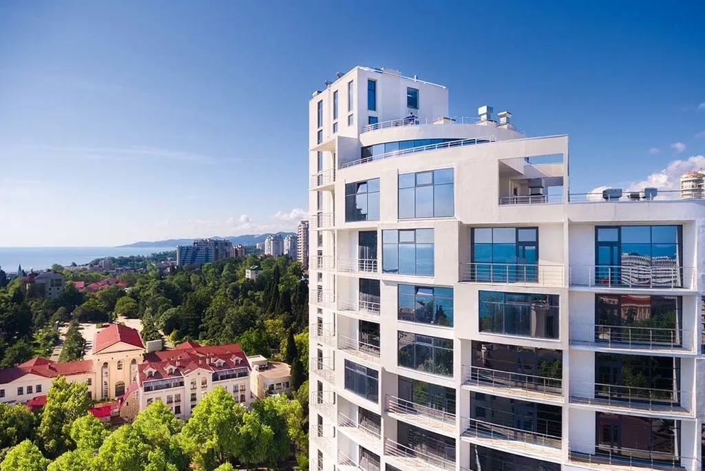 Апартаменты однокомнатные на проспекте Курортном, 60 м², Сочи — фото 21