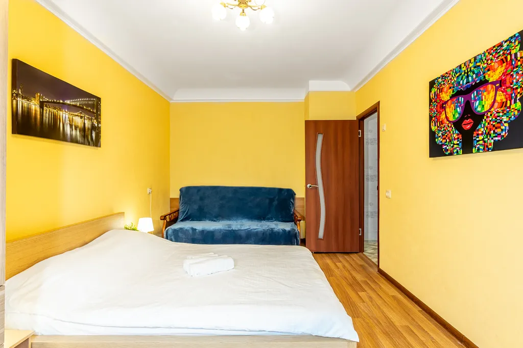 Квартира однокомнатная на улице Волкова, 31 м², Ростов-на-Дону — спальня, фото 2