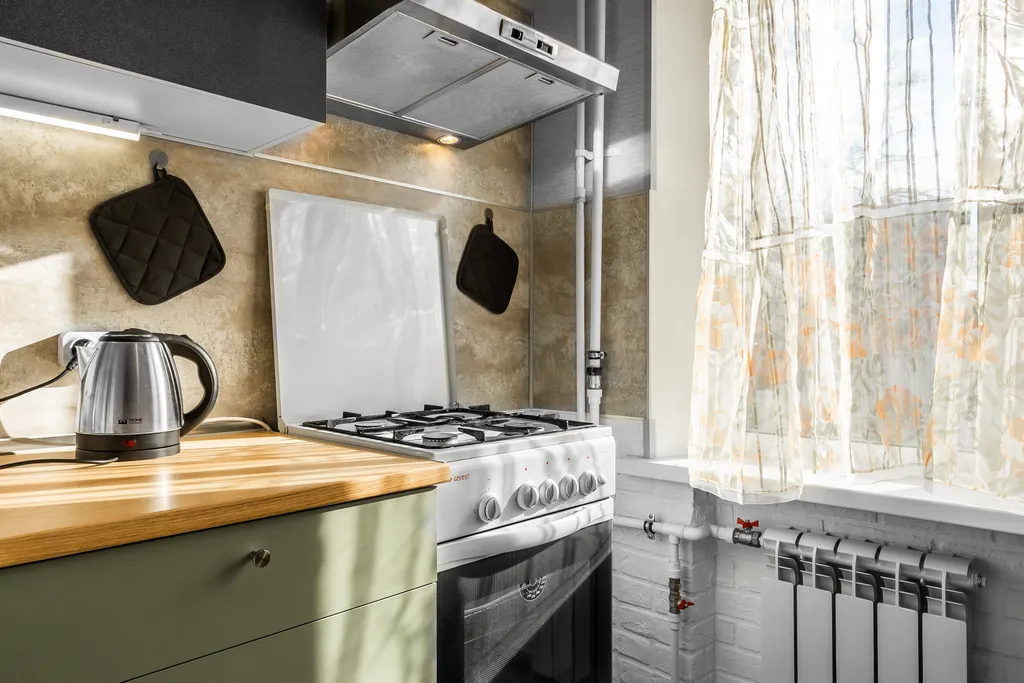 Квартира однокомнатная на улице Волкова, 31 м², Ростов-на-Дону — кухня, фото 4
