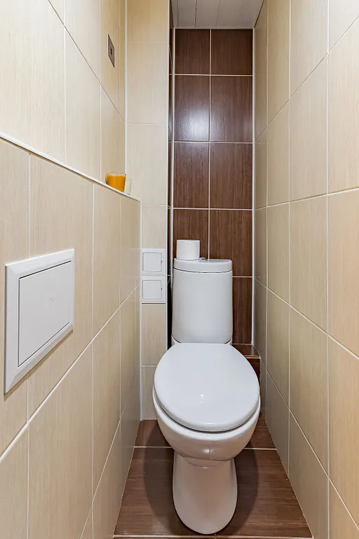 Квартира однокомнатная на проспекте Капитана Рачкова, 38 м², Кстово — ванная комната