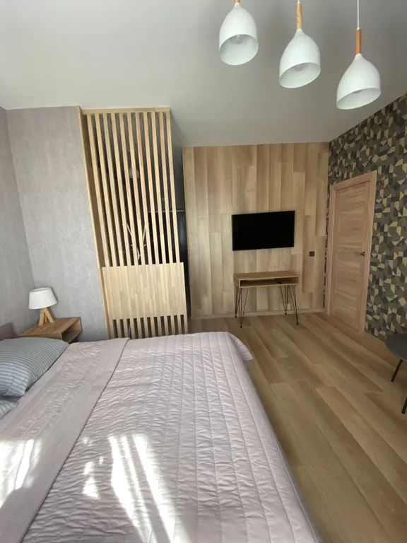 Квартира однокомнатная на улице Орловской, 35 м², Великий Новгород — спальня, фото 3