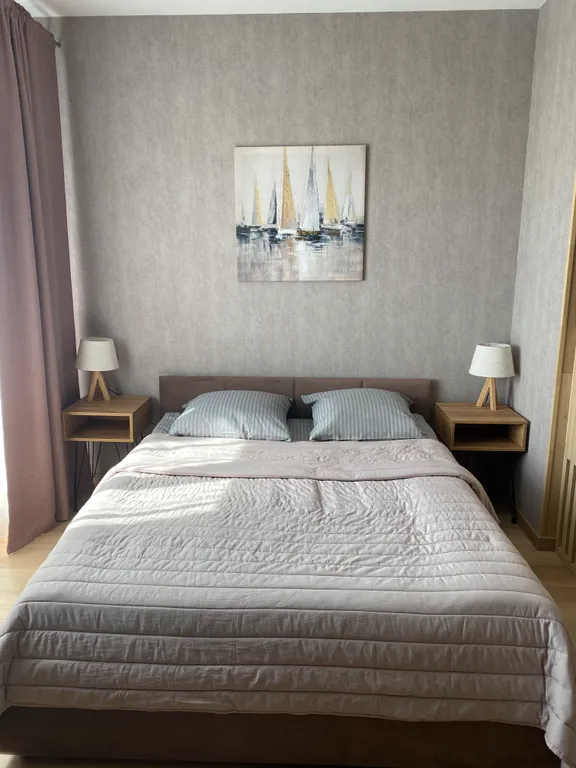 Квартира однокомнатная на улице Орловской, 35 м², Великий Новгород — спальня