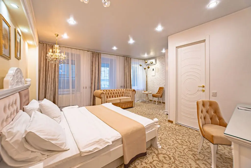 Четырёхместный номер комфорт двухместный с 1 или 2 односпальными кроватями