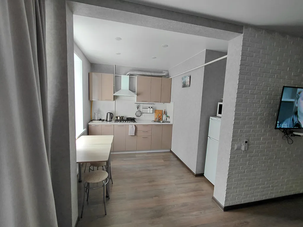 Студия однокомнатная на улице Малой Рыбацкой, 32 м², Углич — кухня, фото 3