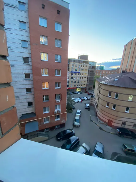 Квартира трёхкомнатная в Нижегородском, 72 м², Нижний Новгород — вид из окна