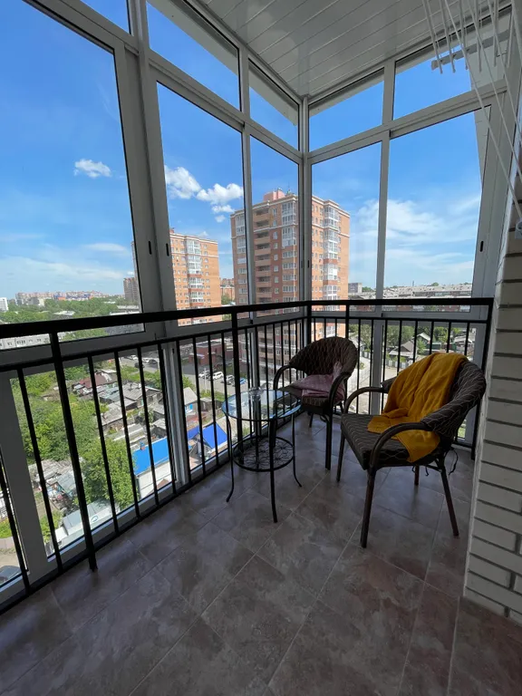 Квартира однокомнатная в Кировском, 40 м², Иркутск — фото 11