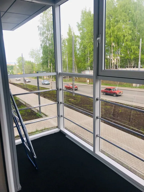 Квартира однокомнатная на шоссе Лососинском, 33 м², Петрозаводск — вид из окна