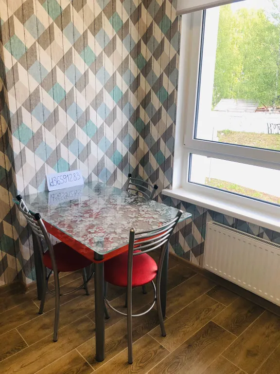 Квартира однокомнатная на шоссе Лососинском, 33 м², Петрозаводск — кухня, фото 2