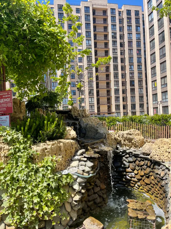 Студия однокомнатная на улице Парковой, 27 м², Анапа — двор, фото 2