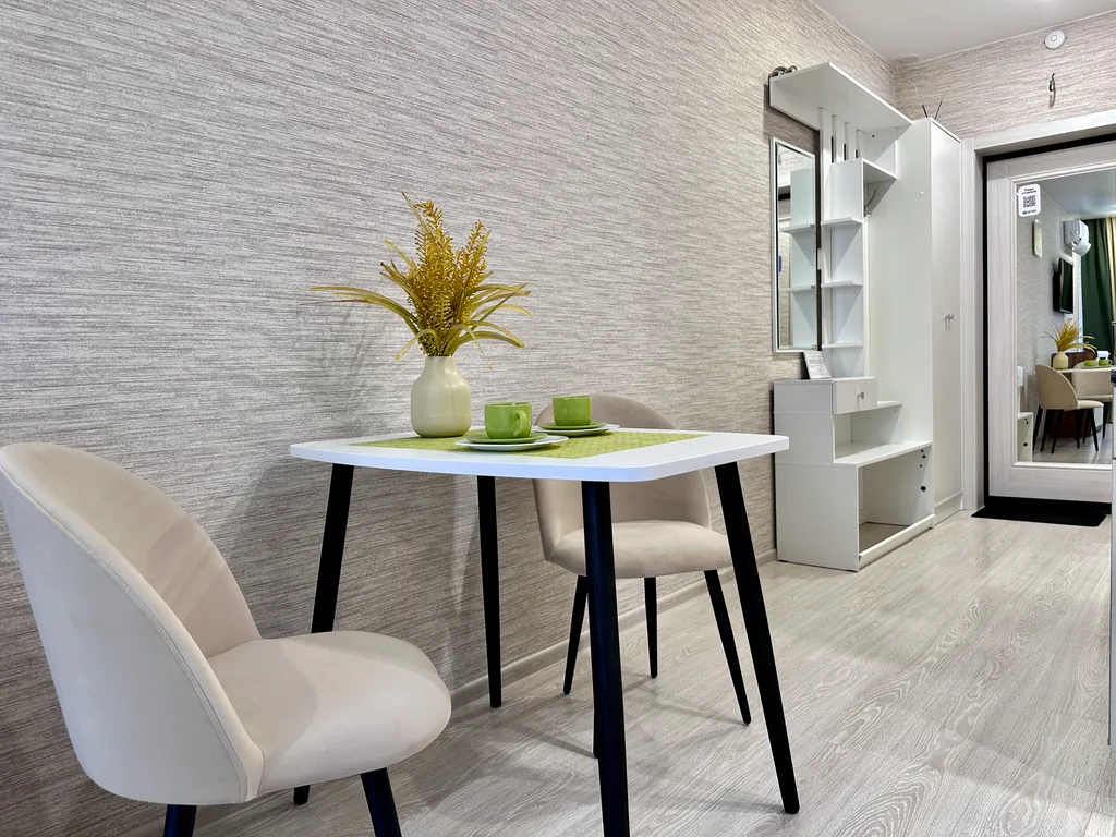 Студия однокомнатная на улице Парковой, 27 м², Анапа — кухня, фото 2