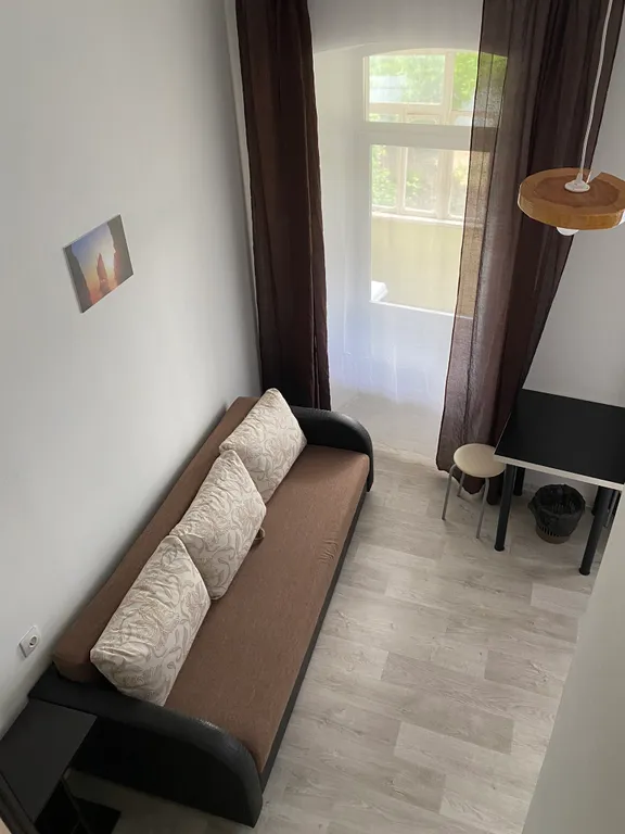 Апартаменты однокомнатные у Горьковской, в Печёрах, 17 м², Нижний Новгород — спальня, фото 2