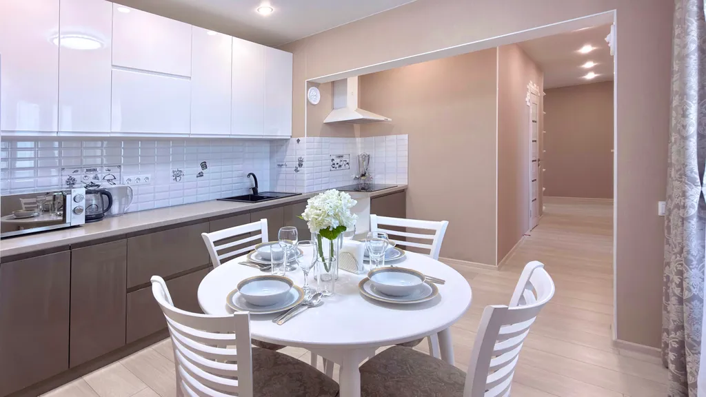Квартира двухкомнатная на улице Ленина, 60 м², Адлер — фото 15