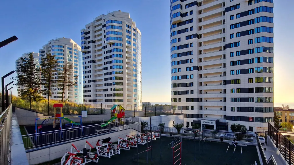Квартира двухкомнатная на улице Ленина, 60 м², Адлер — фото 39
