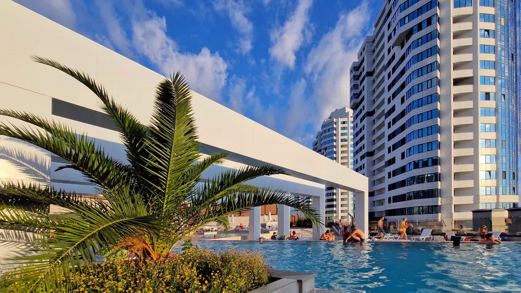 Квартира двухкомнатная на улице Ленина, 60 м², Адлер — фото 5