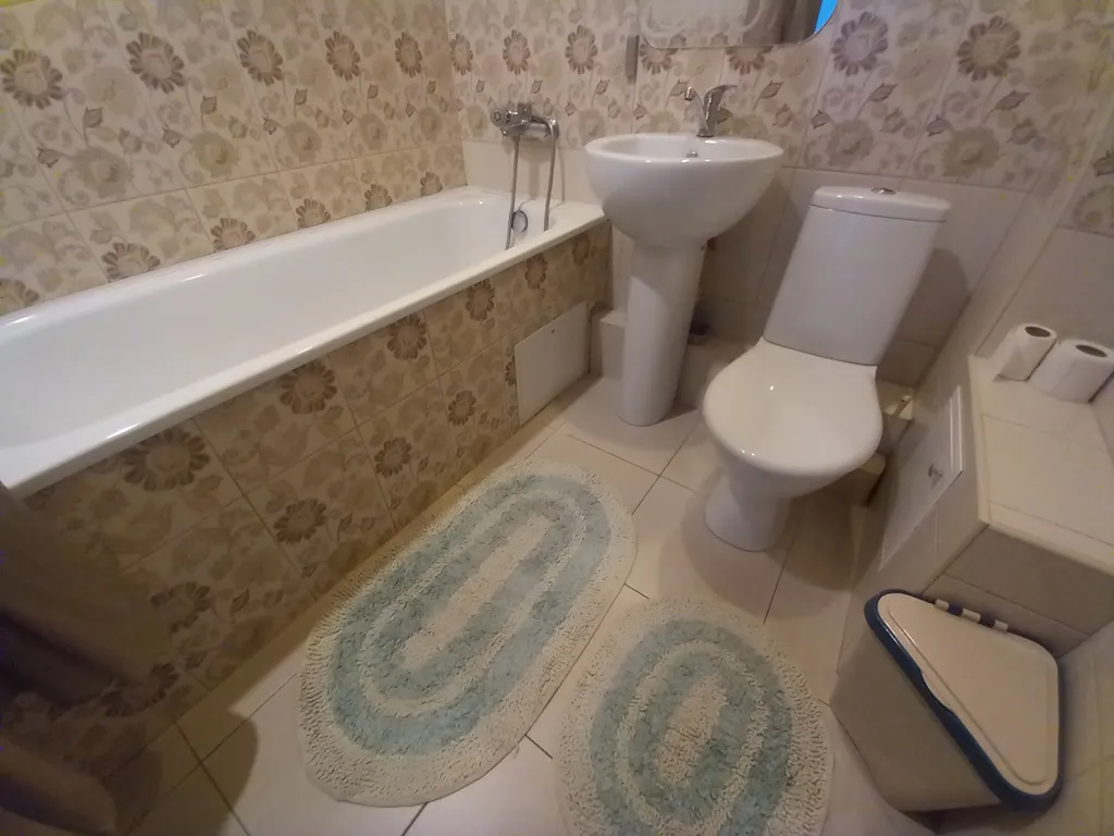 Квартира однокомнатная на улице Оранжерейной, 40 м², Пятигорск — ванная комната, фото 2