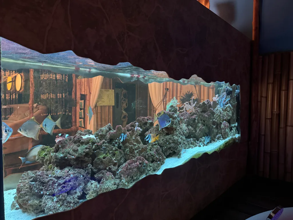 Двухместный с 1 кроватью Море с джакузи, кинотеатром и морским аквариумом